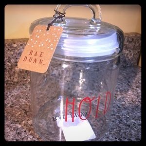 Rae Dunn "Hold" canister